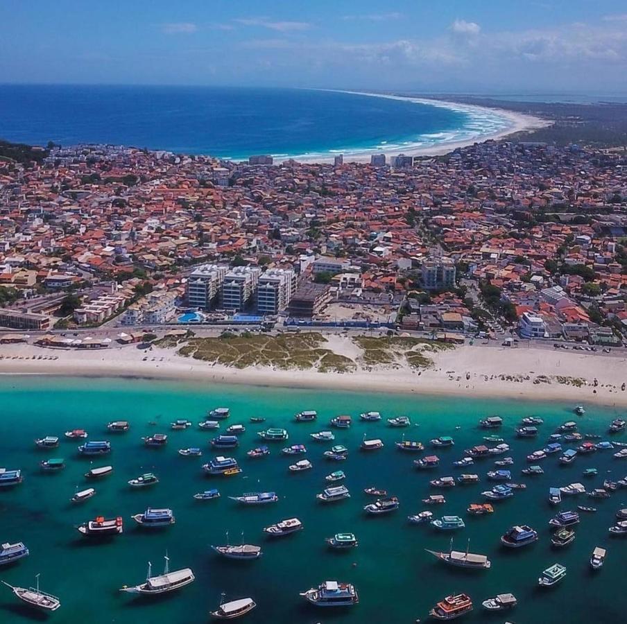 Cobertura Pe Na Areia Com Piscina Privativa E Vista Mar Na Praia Dos Anjos, Arraial Do Cabo, Para Ate 8 Pessoas Exterior photo